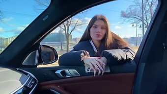 Stefany Kyler'S Anal Adventure In A Car With 18-Year-Old Celebrity