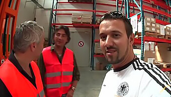 Erotic Pov Video Of Chubby German Secretary Getting Fucked By Warehouse Workers