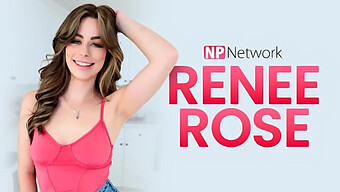 Renee Roses Lidenskabelige Udløsningselskende Natur Skinner I En Rollespilssession Med Stedbror.