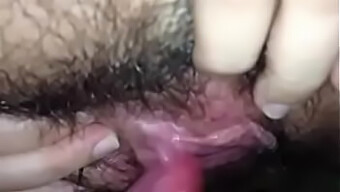 Hairy Babe Sucks A Big Clit In This Video