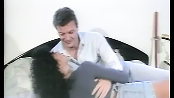 German Milf Gets Fingered And Eats Cum In 80s Video