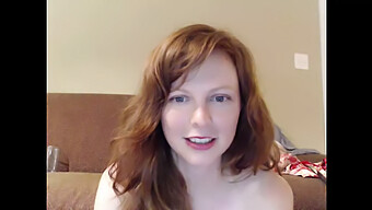 18-Year-Old Redhead'S Webcam Performance Will Leave You Breathless