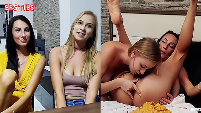 Frumusețea Germană Alison G Face O Handjob