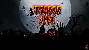 Linda Del Sol Dan Cris Angelo Mengalami Pertemuan Anal Yang Menakutkan Pada Halloween