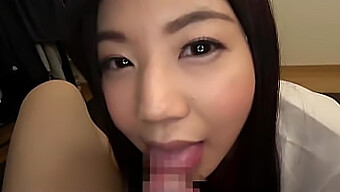 A Cute Asian Girl'S Dream Comes True With A Tit Job And Cumshot