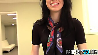 Hardcore Office Sex With A Busty Brunette