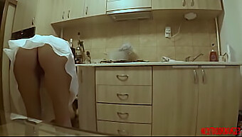 Teen (18+) Seduced By Stepbrother In The Kitchen