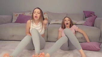 Sisterly Love Leads To Squirting Orgasm