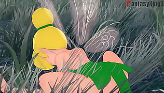 Tinker Belle Gets Naughty With Peter Pan In A Steamy Animation