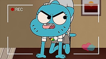 La Première Fois De Nicole Waterson Dans Le Porno Animé - Le Monde Incroyable De Gumball