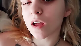 Russian Teen'S Intense Orgasm Recorded Up Close