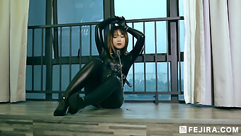 Bdsm Fun With A Submissive Asian In Latex