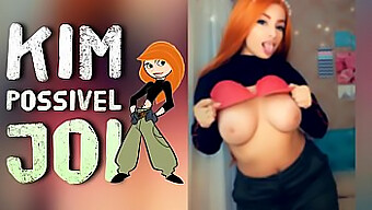 Kim Possible'In Büyük Doğal Göğüsleri Ve Büyük Poposu, Ihtiyaç Duydukları Mastürbasyon Talimatlarını Alıyorlar