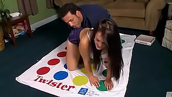 Yaz Gets Naughty With A Twister Game