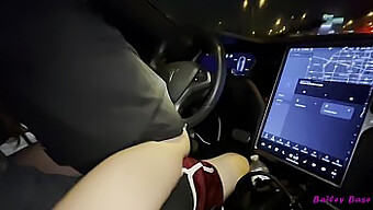 Cute Teen Bailey Base Gets Her Pussy Pounded By Tesla Driver