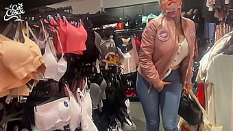 Amateur Milf Gets Her Pussy Stretched By A Sex Toy In Public