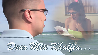 Arab Princess Mia Khalifa'S Big Natural Tits And Big Dick In Action