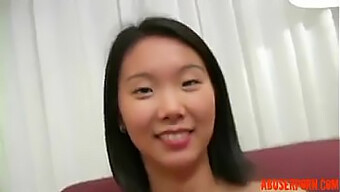 Asian Teen'S First Time On Camera