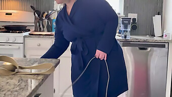 Unclothed Milf Housekeeper Caught In The Act