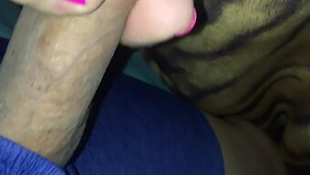 Homemade Footjob With A Latina