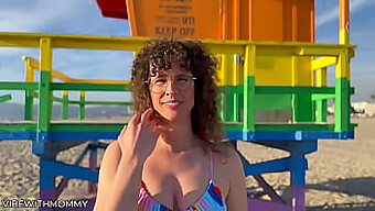 Amateur Milf Gets Picked Up By Stranger For Beach Sex And Pov Handjob