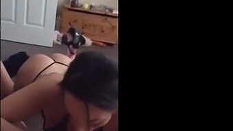 Chica Blanca Amateur Da Una Mamada Y La Toma En La Boca